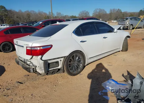 2008 Lexus Ls 460 z USA, uszkodzony, nr VIN JTHBL46F685072904